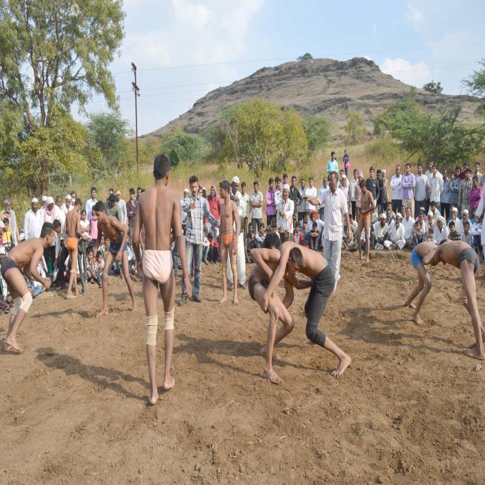 Kushti Compitaion At Dargah Maidan