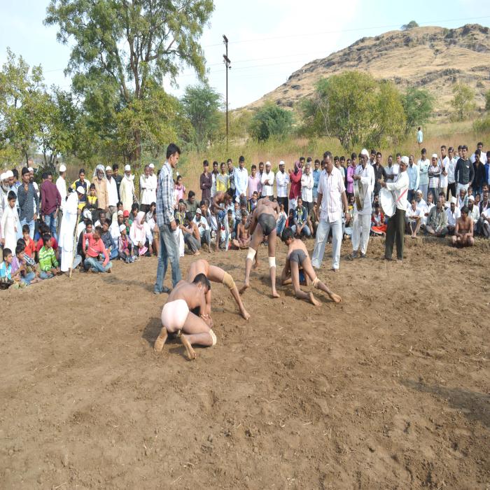 Kushti Compitaion At Dargah Maidan